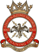 1003 (Leighton Buzzard) Air Cadets Squadron badge