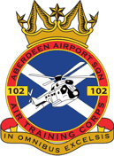 102 (Aberdeen Airport) Air Cadets Squadron badge