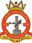 1036 (Bury) Air Cadets Squadron badge