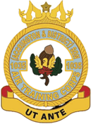 1035 (Accrington) Air Cadets Squadron badge