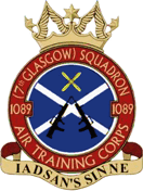 1089 (7th Glasgow) Air Cadets Squadron badge