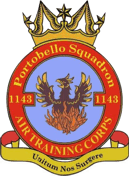 1143 (Portobello) Air Cadets Squadron badge