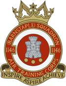 1146 (Barnstaple) Air Cadets Squadron badge