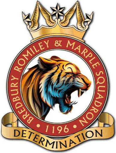1196 (Bredbury, Romiley & Marple) Air Cadets Squadron badge
