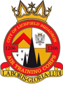 1206 (Mercian) Air Cadets Squadron badge