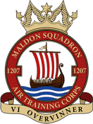1207 (Maldon) Air Cadets Squadron badge