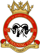 126 (City of Derby) Air Cadets Squadron badge