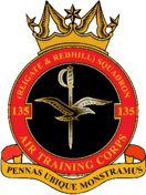 135 (Reigate & Redhill) Air Cadets Squadron badge
