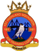 161 (1st Highland) Air Cadets Squadron badge