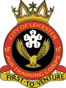 1F (City of Leicester) Air Cadets Squadron badge