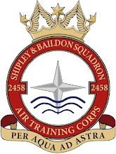 2458 (Shipley & Baildon) Air Cadets Squadron badge