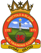 275 (Nantyglo & Blaina) Air Cadets Squadron badge