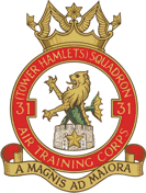 31 (Tower Hamlets) Air Cadets Squadron badge