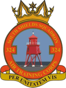 324 (South Shields) Air Cadets Squadron badge
