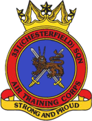 331 (Chesterfield) Air Cadets Squadron badge
