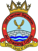 360 (Llwchwr) Air Cadets Squadron badge