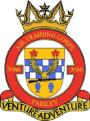 396 (Paisley) Air Cadets Squadron badge