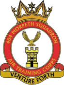404 (Morpeth) Air Cadets Squadron badge