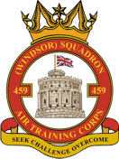 459 (Windsor) Air Cadets Squadron badge