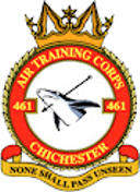 461 (Chichester) Air Cadets Squadron badge