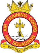 498 (Wishaw) Air Cadets Squadron badge