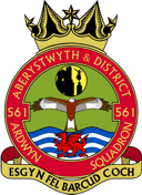 561 (Ardwyn, Aberystwyth & District) Air Cadets Squadron badge