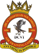 606 (Beaconsfield) Air Cadets Squadron badge