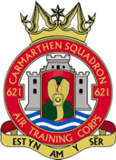 621 (Carmarthen) Air Cadets Squadron badge