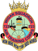 723 (Wigan) Air Cadets Squadron badge