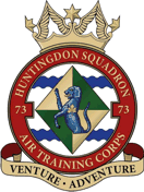 73 (Huntingdon) Air Cadets Squadron badge