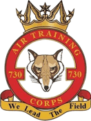 730 (City of Truro) Air Cadets Squadron badge