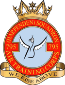 795 (Harpenden) Air Cadets Squadron badge