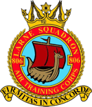 806 (Larne) Air Cadets Squadron badge