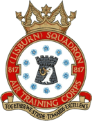 817 (Lisburn) Air Cadets Squadron badge