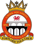 856 (Chirk) Air Cadets Squadron badge