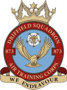 873 (Driffield) Air Cadets Squadron badge