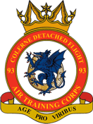 93 (Colerne) Detached Flight Air Cadets Squadron badge