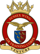 Sussex Wing Air Cadets Squadron badge